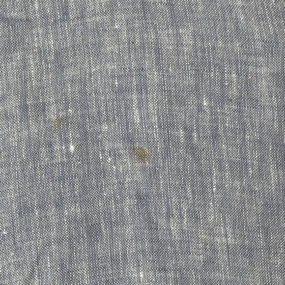 Perry Ellis Short Sleeve Shirt 100% Linen Blue SIZE XLT SEE DESCRIPTION.. - Picture 11 of 11